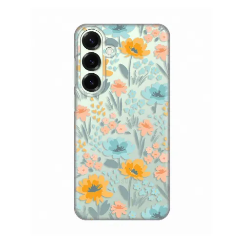 Silikonska futrola - maska print Skin za Samsung S936 Galaxy S25 Plus Lovely Flowers.