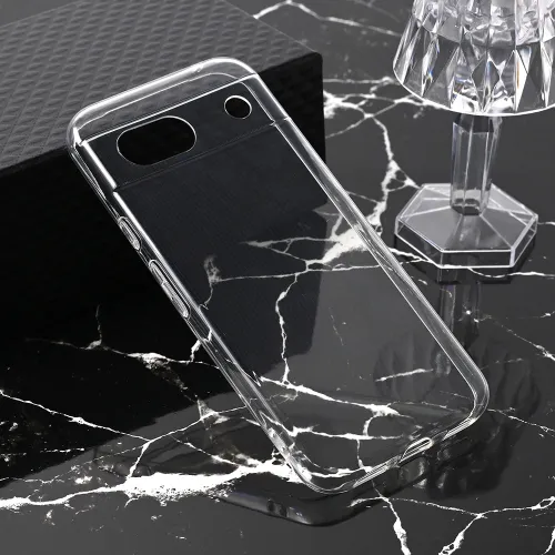 Silikonska futrola - maska Ultra Thin za Google Pixel 8a Transparent.
