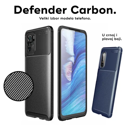 Futrola - maska Defender Carbon za Samsung S931 Galaxy S25 crna.
