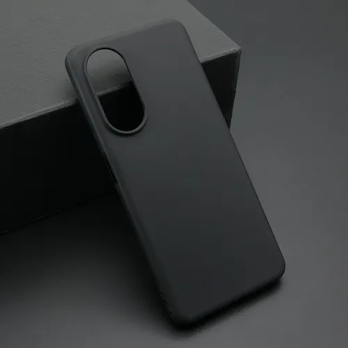 Futrola - maska ultra tanki KOLOR za OPPO A98 crna (MS).