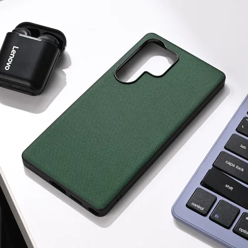 Futrola - maska Teracell Scrub za Samsung S938 Galaxy S25 Ultra tamno zelena.