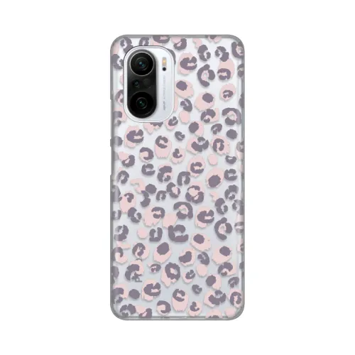 Silikonska futrola - maska print Skin za Xiaomi Poco F3/Mi 11i Pink Leopard.