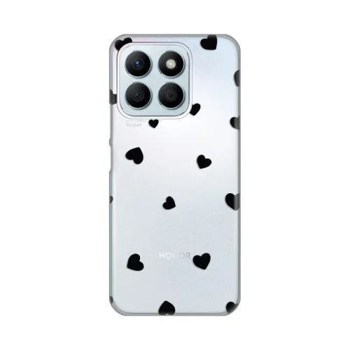 Silikonska futrola - maska print Skin za Huawei Honor X8b Hearts.