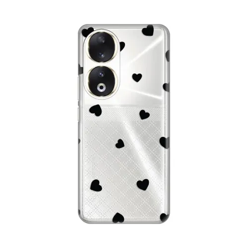Silikonska futrola - maska print Skin za Huawei Honor 90 Hearts.