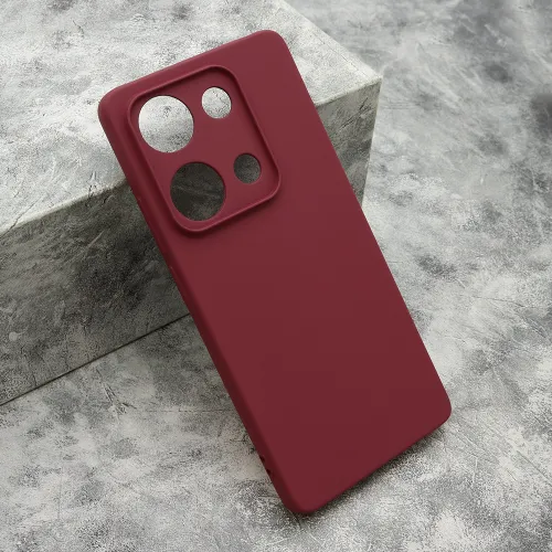Futrola - maska GENTLE COLOR za Xiaomi Redmi Note 14S bordo (MS).
