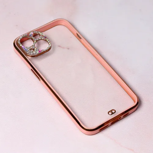 Futrola - maska Cirkon Camera za iPhone 14 6.1 roze.