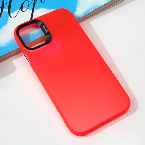 Futrola - maska Clear za iPhone 11 6.1 crvena.