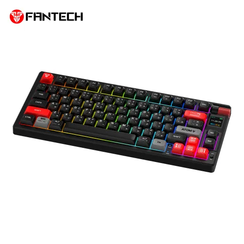 Tastatura Mehanicka Gaming Fantech MK917 RGB Atom PRO79 Wireless crna (Blue switch).