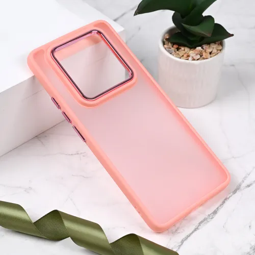 Futrola - maska Shining Camera za Xiaomi Redmi Note 14 Pro 5G roze.