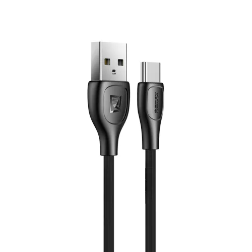 USB Data kabl Remax RC-160a 2.1A Type C crni.