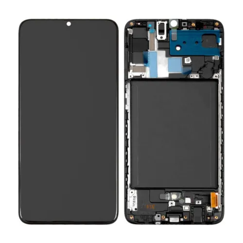 LCD ekran / displej za Samsung A705/Galaxy A70 2019 + touchscreen + frame Black OLED.