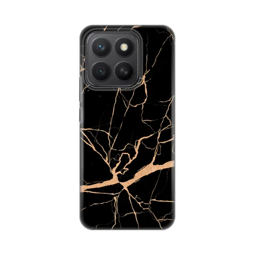 Silikonska futrola - maska print za Huawei Honor X8c All Black.