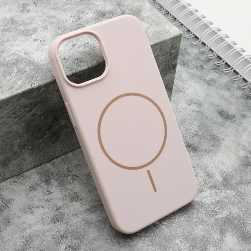 Futrola - maska FLEX MagSafe za iPhone 13 (6.1) roze (MS).