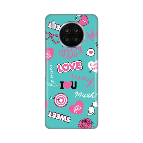 Silikonska futrola - maska print za Huawei Honor 50 Lite/Nova 8i Love.
