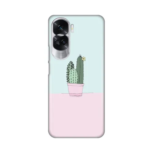 Silikonska futrola - maska print za Huawei Honor 90 Lite Cactus.
