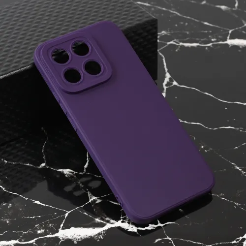 Futrola - maska Teracell Giulietta za Huawei Honor X8c mat tamno ljubicasta.