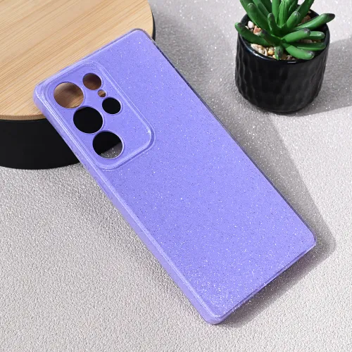 Futrola - maska Sparkle Dust za Samsung S938 Galaxy S25 Ultra ljubicasta.
