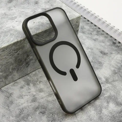 Futrola - maska BLURRY MagSafe za iPhone 16 Pro Max (6.9) crna (MS).