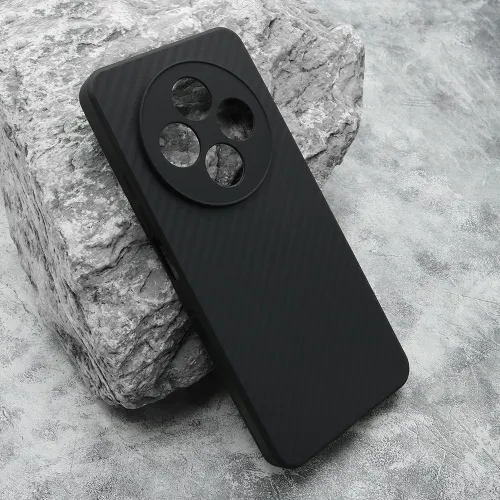 Silikonska futrola - maska CARBON LIGHT za Xiaomi Redmi 14C crna (MS).
