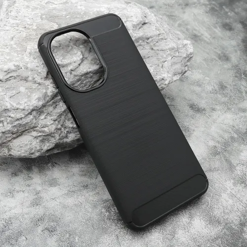 Silikonska futrola - maska BRUSHED za Xiaomi Redmi A5 4G crna (MS).
