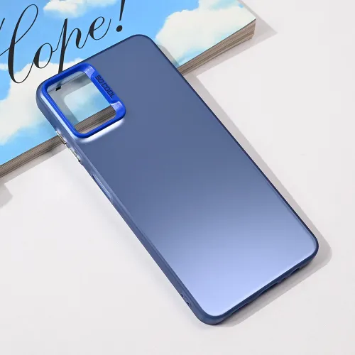 Futrola - maska Clear za Samsung A065F Galaxy A06 plava.