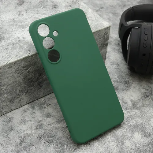 Futrola - maska VELVET TOUCH za Samsung S721B Galaxy S24 FE tamno zelena (MS).