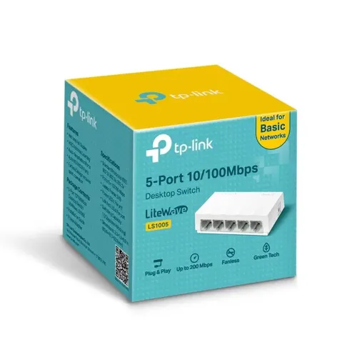 Switch 10/100/1000 5-port TP-LINK LS1005.