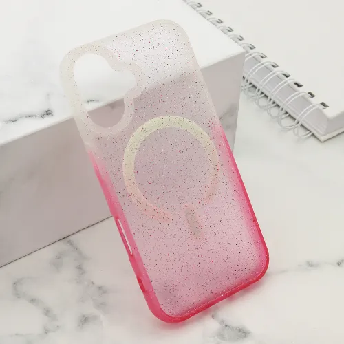Futrola - maska Starlight MagSafe za iPhone 16 (6.1) roze (MS).