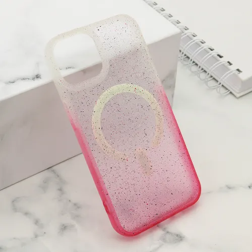 Futrola - maska Starlight MagSafe za iPhone 13 (6.1)/iPhone 14 (6.1) roze (MS).