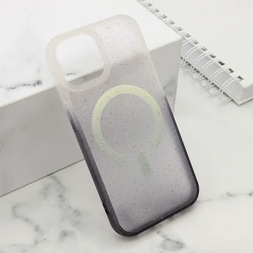 Futrola - maska Starlight MagSafe za iPhone 15 (6.1) crna (MS).