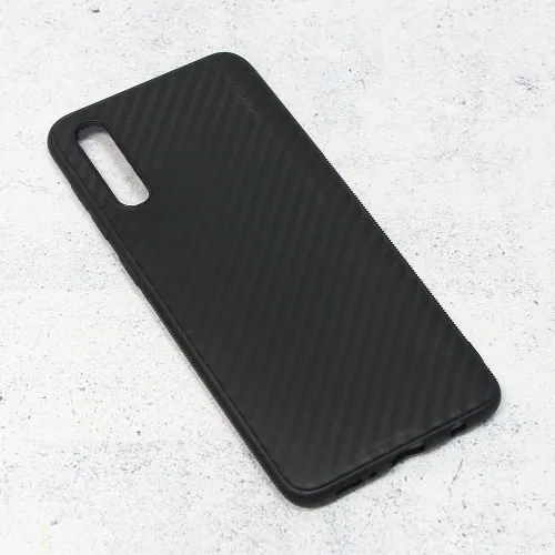 Futrola - maska Carbon fiber za Samsung A307F/A505F/A507F Galaxy A30s/A50/A50s crna.