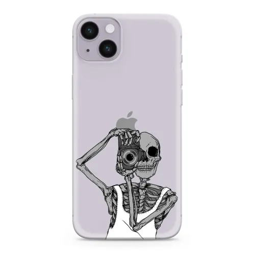 Futrola - maska ultra tanki print CLEAR za iPhone 14 Plus (6.7) ND0302 (MS).