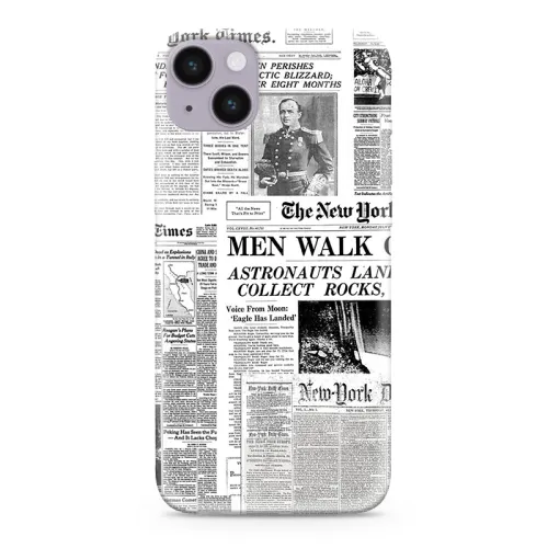 Futrola - maska ultra tanki print CLEAR za iPhone 14 Plus (6.7) ND0294 (MS).