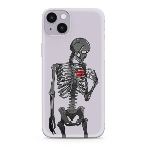 Futrola - maska ultra tanki print CLEAR za iPhone 14 Plus (6.7) ND0303 (MS).