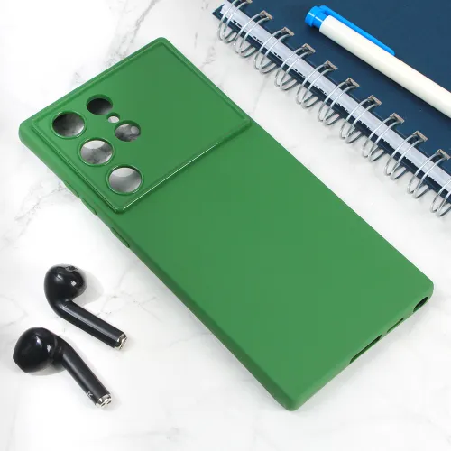 Futrola - maska TPU za Samsung Galaxy S23 Ultra zelena.