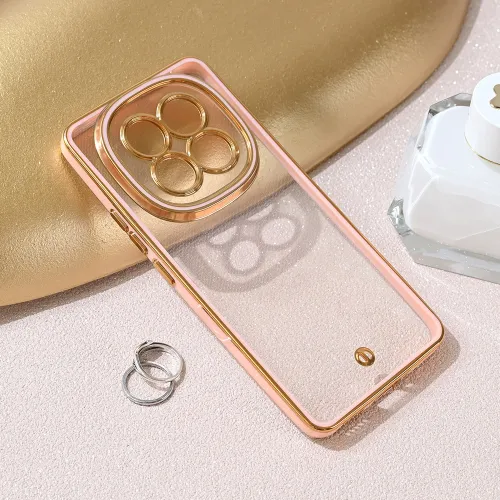 Futrola - maska Space TPU za Xiaomi Redmi Note 14 Pro Plus 5G roze.