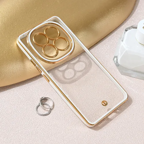 Futrola - maska Space TPU za Xiaomi Redmi Note 14 Pro 5G bela.