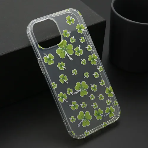 Futrola - maska FLOWER za iPhone 15 (6.1) DZF1 (MS).