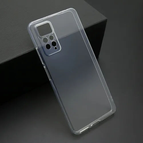 Futrola - maska ultra tanki PROTECT silikon za Xiaomi Redmi Note 12 Pro 4G providna (bela) (MS).