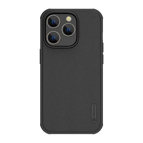 Futrola - maska NILLKIN SUPER FROST PRO za iPhone 14 Pro crna (MS).