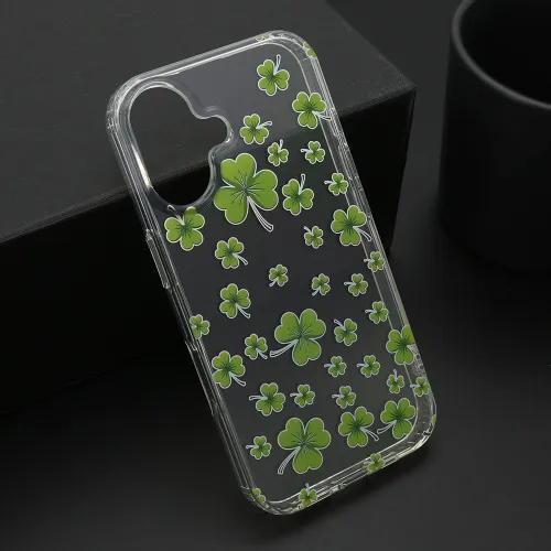 Futrola - maska FLOWER za iPhone 16 (6.1) DZF1 (MS).
