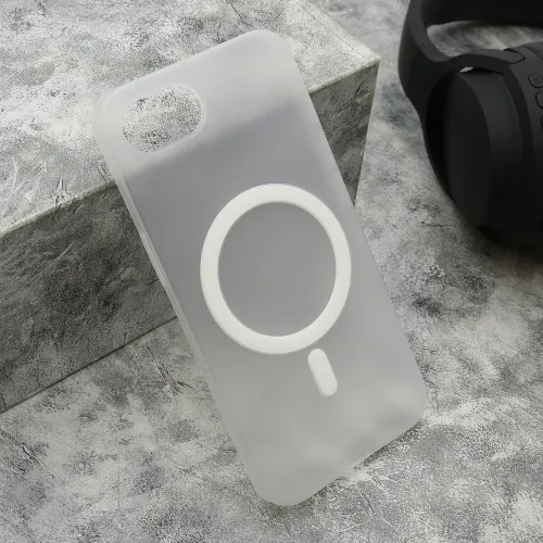 Futrola - maska CLOUD MagSafe za iPhone 16E (6.1) bela (MS).