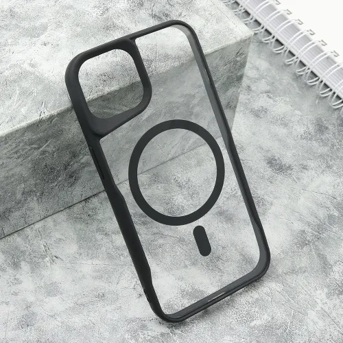 Futrola - maska GRIP GUARD MagSafe za iPhone 14 (6.1) crna (MS).