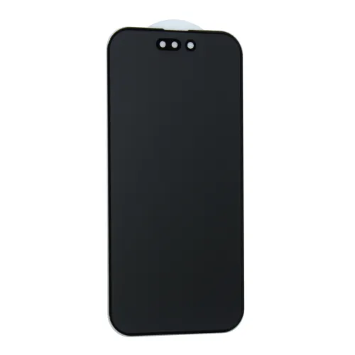 Zaštino staklo (glass) Privacy 2.5D Full glue za iPhone 14 Pro Max 6.7 crni.