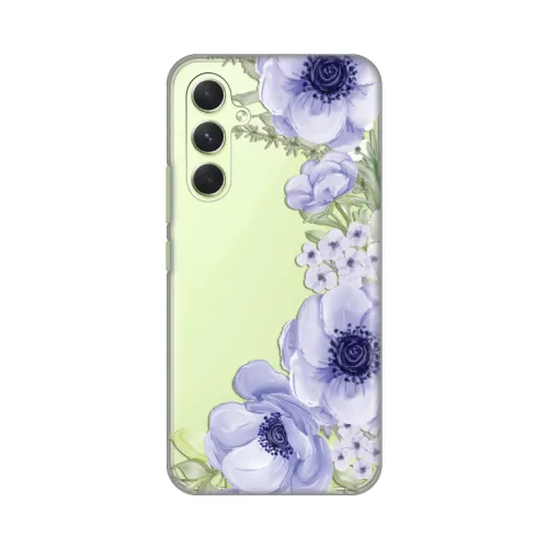 Silikonska futrola - maska print Skin za Samsung A546B Galaxy A54 5G Blue Roses.