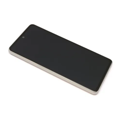 LCD ekran / displej za Samsung A536 (A53 5G 2022) + touchscreen + frame Full Original WHITE (GH82-28024B/28025B) (MS).