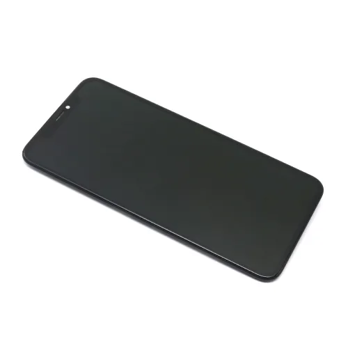 LCD ekran / displej za iPhone XS Max + touchscreen APLONG Hard OLED black (MS).