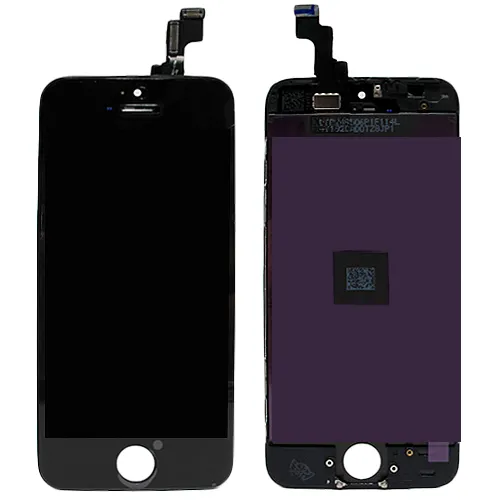 LCD ekran / displej za iPhone 5S + touchscreen black high kopija (MS).