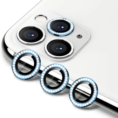 Zastita za kameru DIAMOND PREMIUM za iPhone 11 Pro/11 Pro Max plava (MS).