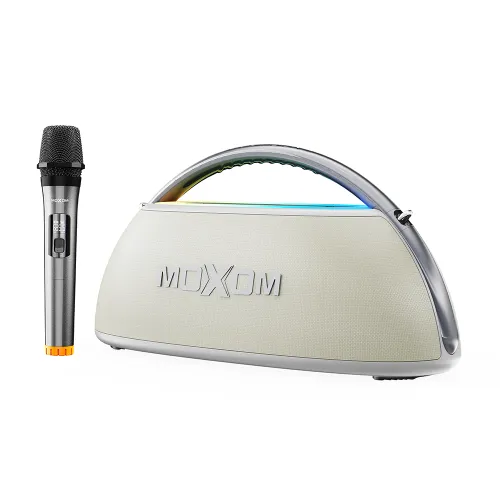 Zvucnik bluetooth Moxom MX-SK94 80W sa mikrofonom sivi (MS).
